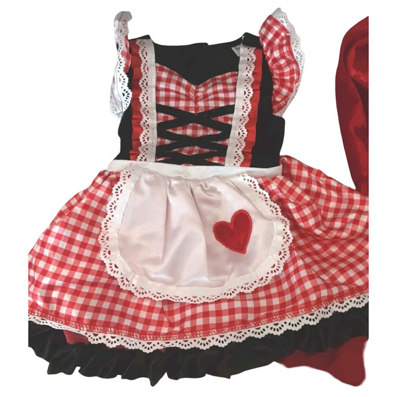 Spirit Halloween Baby Infant Little Red Riding Hood Halloween Costume 0-6 Months - Picture 9 of 12